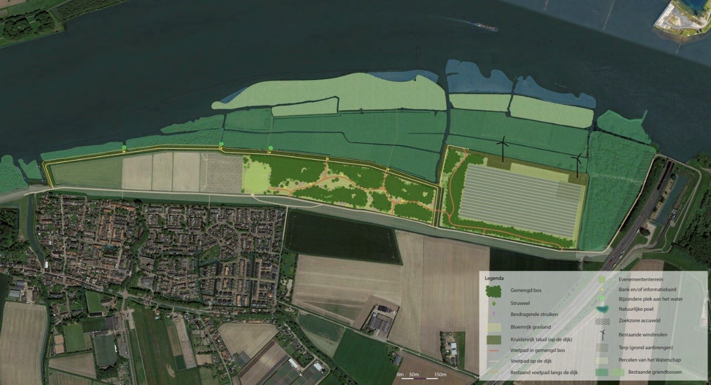 Ontwerprichting 2 van Energielandschap De Buitenzomerlanden.
